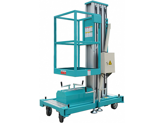 单桅柱铝合金升降平台