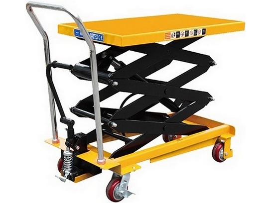 500kg/2000mm手动平台车