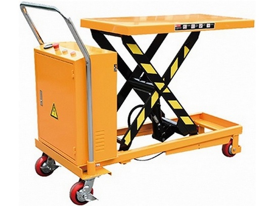 单剪式电动平台车