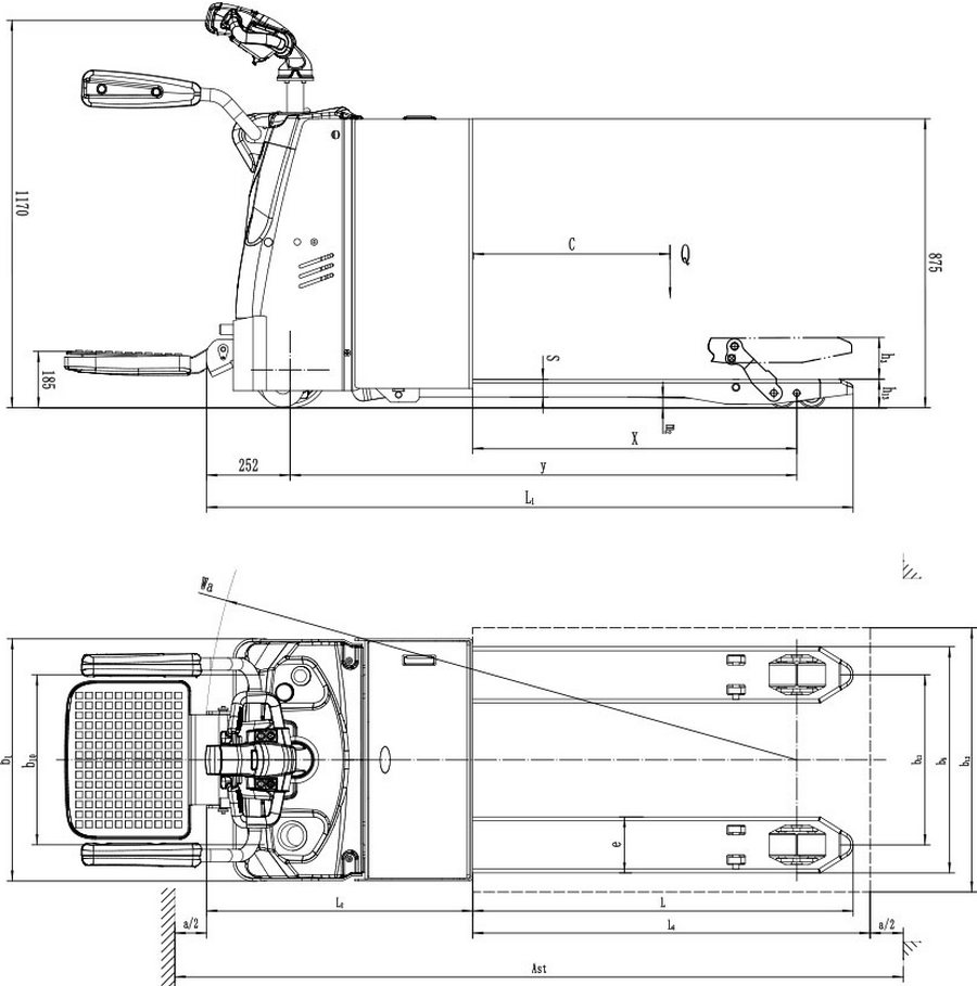 全电动托盘搬运车