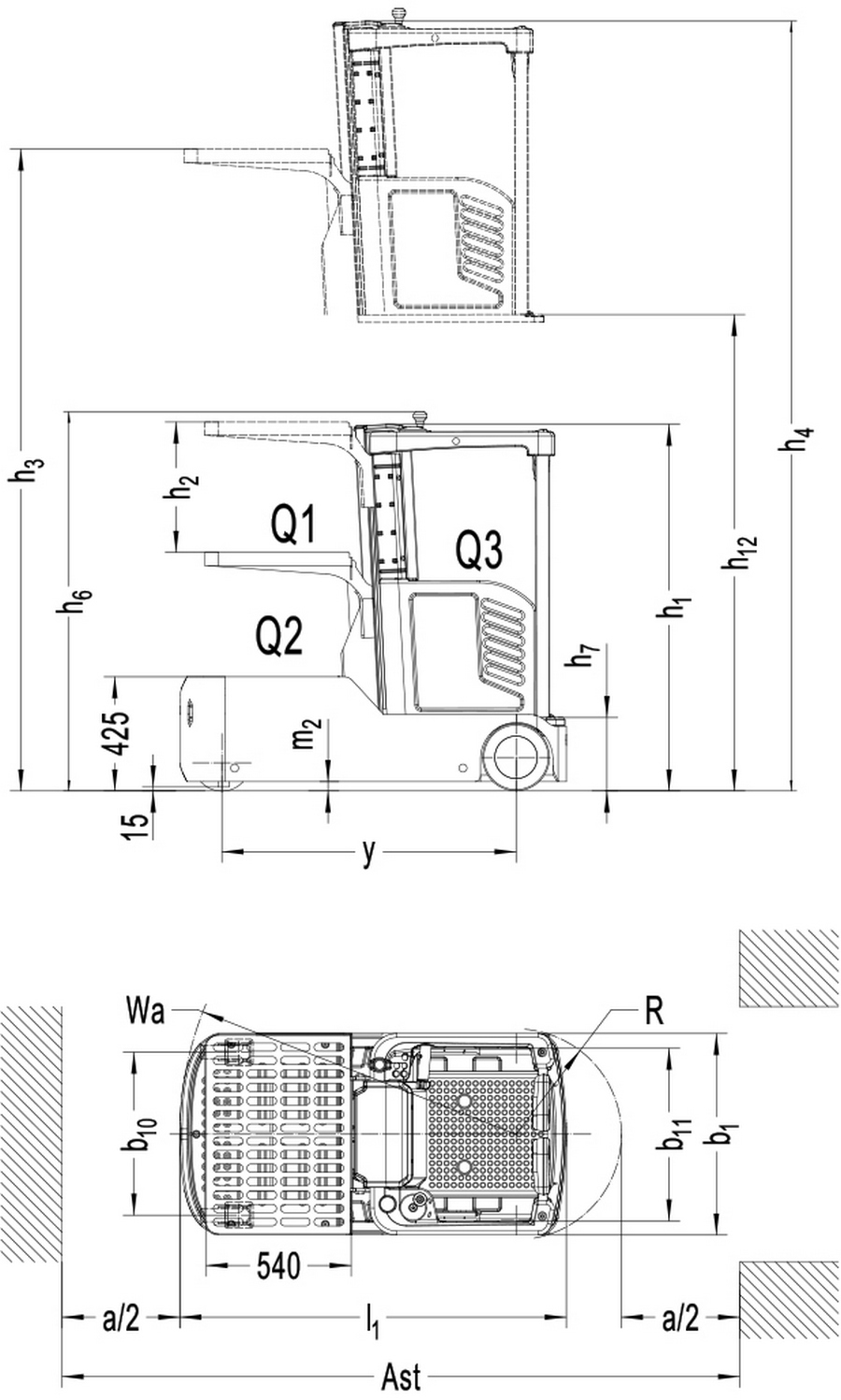 高空取料机,电动拣选车